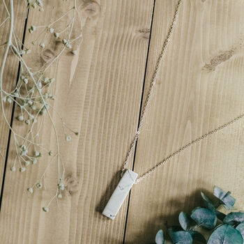 925 Sterling Silver Howlite Pendant Necklace, 2 of 4