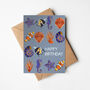 Fun Underwater Birthday Card With Activities, thumbnail 1 of 4