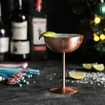 Handcrafted Copper Cocktail Goblet, 8 of 8