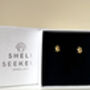 18ct Gold Plated Turtle Stud Earrings, thumbnail 5 of 8
