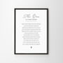 The One Personalised Poem Wedding Print, thumbnail 1 of 11
