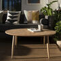 Oval Coffee Table | Natural Cork, thumbnail 2 of 6