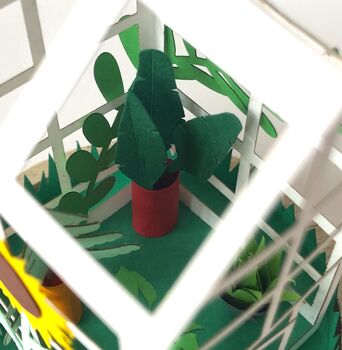 Greenhouse Paper Craft Kit, 8 of 10