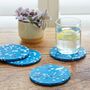 Set Of Four Recycled Plastic Round Coasters, thumbnail 3 of 8