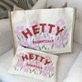 Personalised Baby New Mum Tote Bag And Pouch, thumbnail 1 of 2