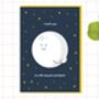 I Love You To The Moonie And Back Greeting Card, thumbnail 1 of 7