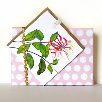 Honeysuckle Greetings Card, 5 of 5