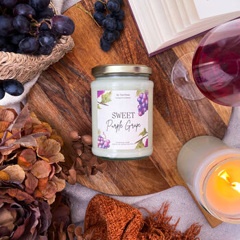 Sweet Purple Grape Candle, 2 of 2