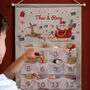 Personalised Santa Sleigh Advent Calendar, thumbnail 2 of 6