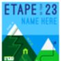 *Personalised* Etape Du Tour 2023 – Cycling Print, thumbnail 2 of 4