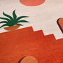Minimalist Cushion Cover With Sun, Plant And Stairs, thumbnail 2 of 7