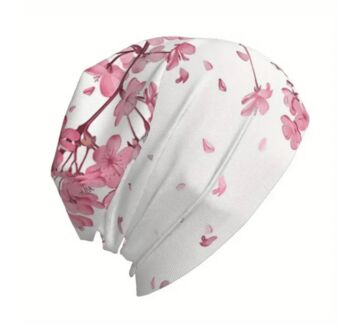 Soft Chemo Headwear Beanie Hat Bandana Cherry Blossom, 5 of 5