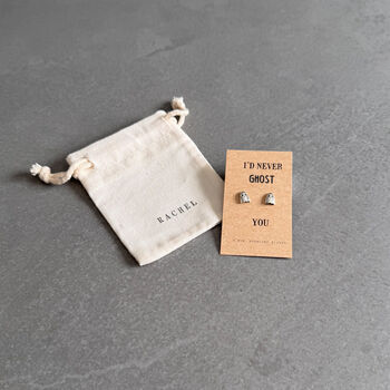 Never Ghost You Sterling Silver Earrings, 4 of 8