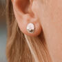 Scallop Shell Studs Friends Of The Sea, thumbnail 1 of 2