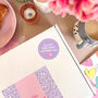 I Love You Mom Mother's Day Letterbox Message Iced Cookies, thumbnail 5 of 11