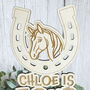Personalised Horse Birthday Cake Topper For All Ages, thumbnail 5 of 7
