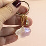 Cloud Keyring With Rainbow Initial, thumbnail 4 of 6