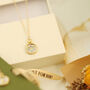 Zodiac Star Sign Disc Shaped Necklace – 12 Signs, thumbnail 8 of 12
