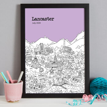 Personalised Lancaster Print, 3 of 9