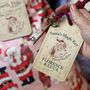 Santa's Magic Key With Personalised Wooden Keyring, thumbnail 1 of 8