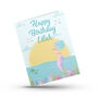 Personalised Mermaid Theme Birthday Card, thumbnail 3 of 4