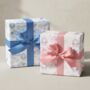 Hot Air Balloon Gift Wrapping Paper Available In Blue Or Pink, thumbnail 1 of 8