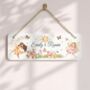Personalised Fairy Garden Door Sign, Kids Nursery Decor, thumbnail 1 of 2