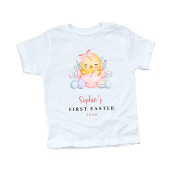 First Easter Chick T Shirt Gift, 3 of 12