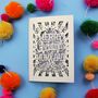 Mum And Dad Papercut Christmas Card, thumbnail 5 of 5