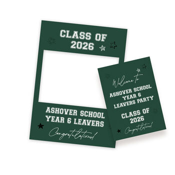School Leavers Selfie Frame And Party Sign, 9 of 9