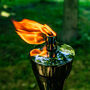 Gemma Outdoor Garden Torch Metallic Black, thumbnail 4 of 8