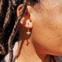 Sterling Silver Bee Hook Earrings, thumbnail 4 of 6