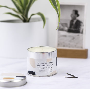 Bereavement Sympathy Candle By Bespoke Verse | Notonthehighstreet.com