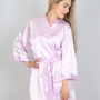 Satin Robe Perfect For The Bridal Party, thumbnail 3 of 10