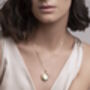 Turquoise Hexagon Locket Necklace, thumbnail 2 of 8