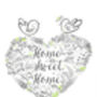 Personalised New Home Sweet Home Couples Gift Print, thumbnail 2 of 2