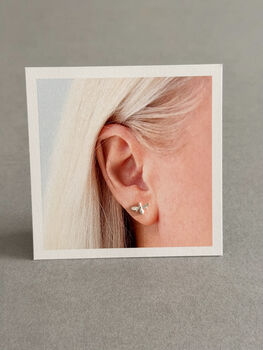 Queen Bee Sterling Silver Earrings – Poetic Gift, 6 of 7