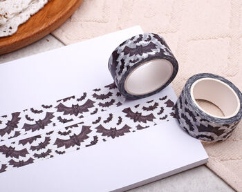 Mixed Washi Tape Set, Eco Friendly Paper Masking Tape, 10 Meter Rolls, 5 of 10