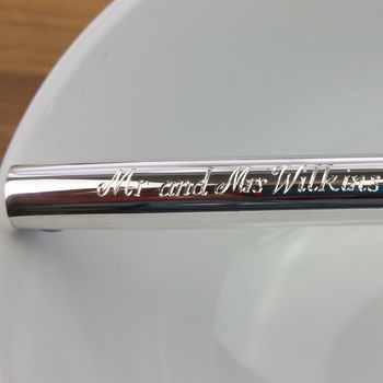 Sterling Silver Joe Mason Personalised And Engraved Pen, 3 of 9
