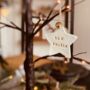 Personalised Gold Star Bauble Tree Decoration, thumbnail 3 of 3