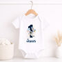 Personalised Space First Birthday Baby Grow, thumbnail 1 of 7