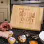 Personalised Happiness Is Cooking Cookery Book Stand, thumbnail 1 of 5