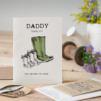 Father's Day Card With Seeds, 3 of 3