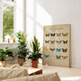 Butterflies Vintage Print, thumbnail 1 of 3