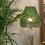 Scallop Reclaimed Viscose Luxe Lampshade, thumbnail 6 of 10