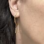 Little Man On The Moon Statement Earrings, thumbnail 2 of 4