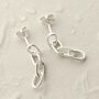 Sterling Silver Simple Chain Earrings, thumbnail 5 of 9