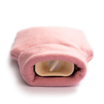 Pink Cotton Hot Water Bottle, 5 of 6