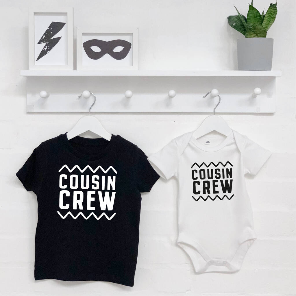 Cousin Crew Matching T Shirt Set For Cousins