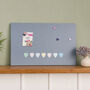 Pastel Hearts Magnetic Noticeboard, thumbnail 1 of 2